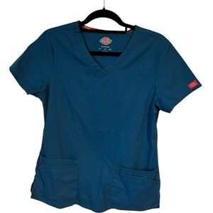 Dickies scrub top blue‎ size medium